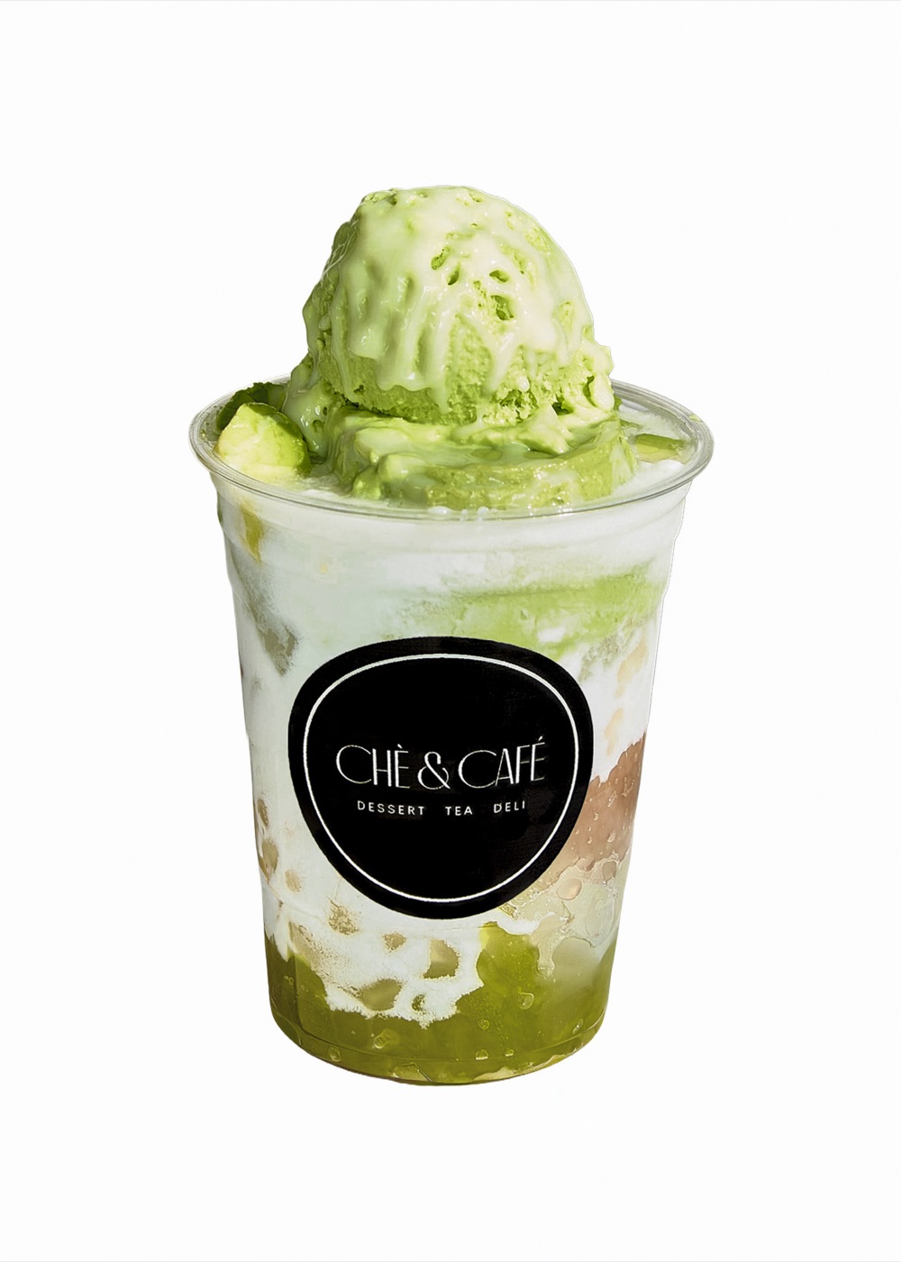 Avocado Paradise — avocado chè with coconut cream