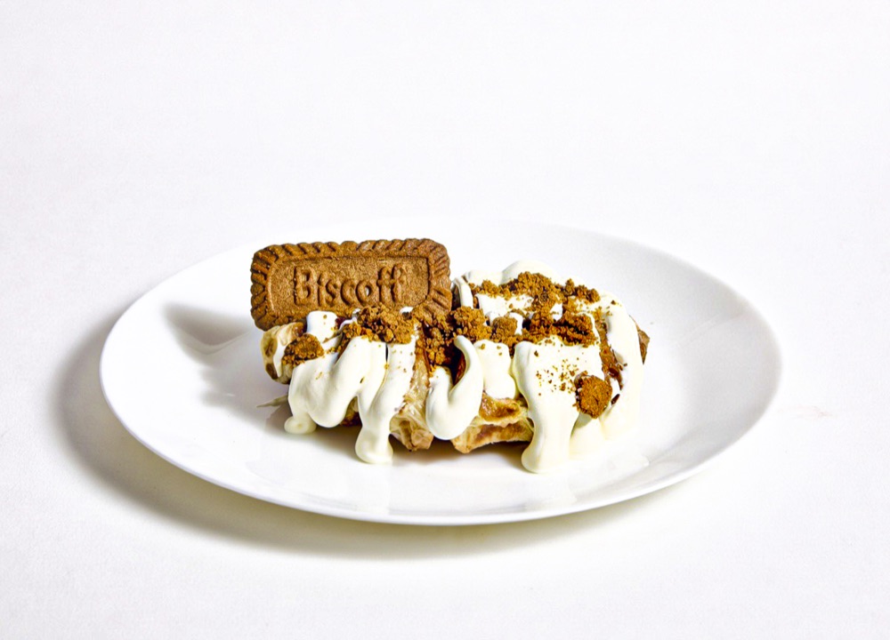 Biscoff Croffle, waffles & croffles