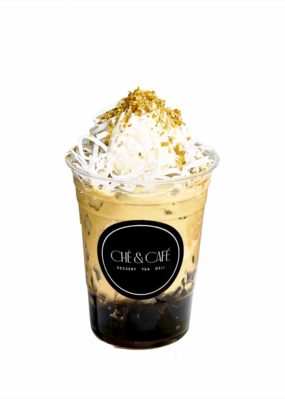 Creamy Coconut Coffee — Chè cafe cốt dừa, vietnamese desserts