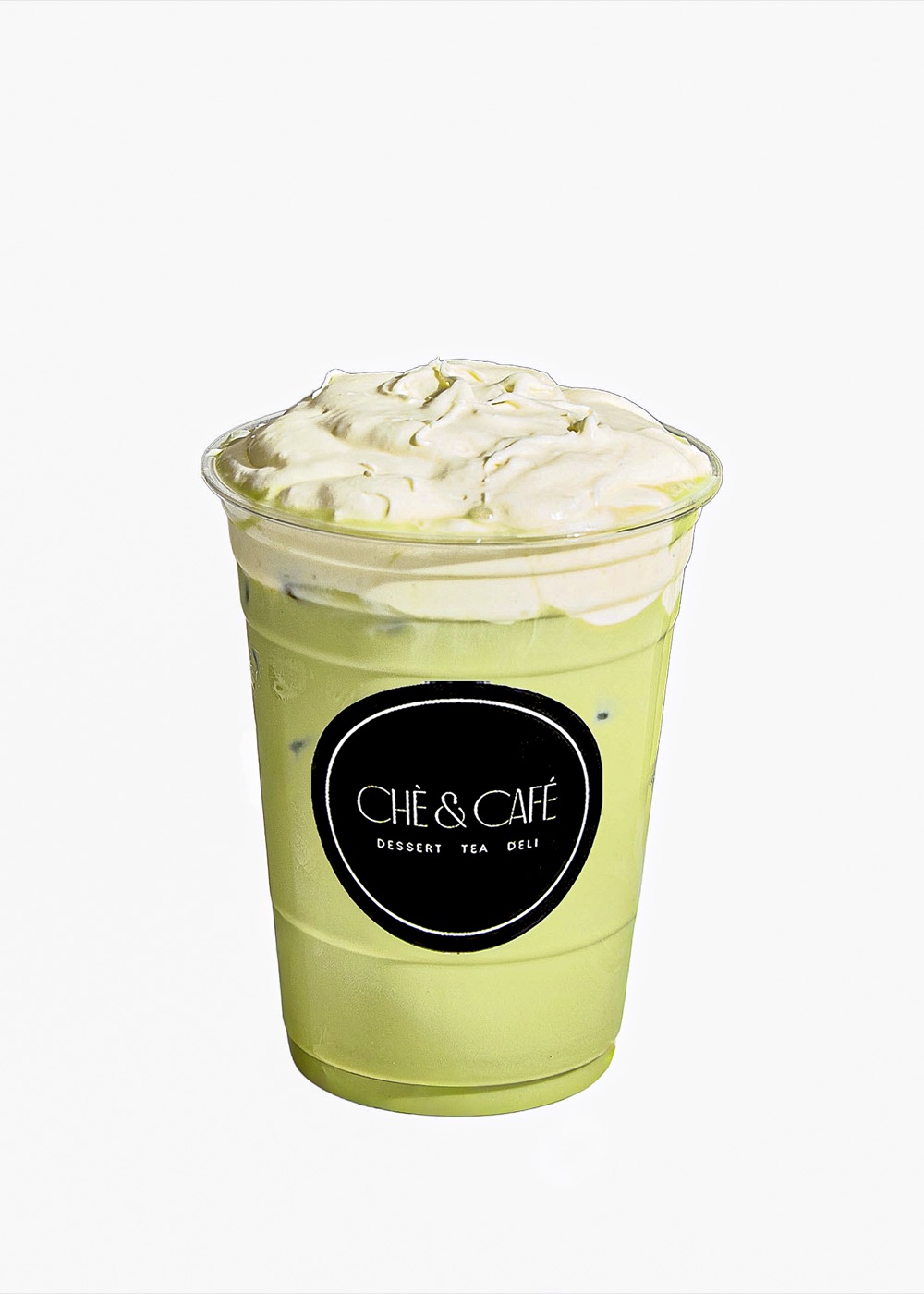 Green Thai Milk Tea Cheese Foam, milk teas