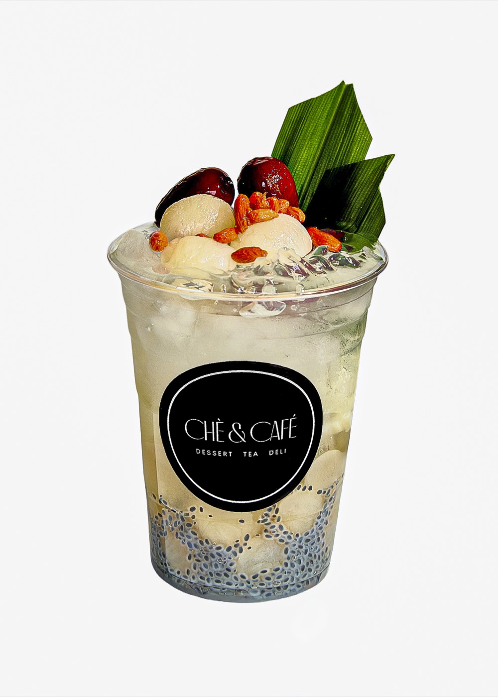 Longan Palm — longan with palm seeds in coconut broth