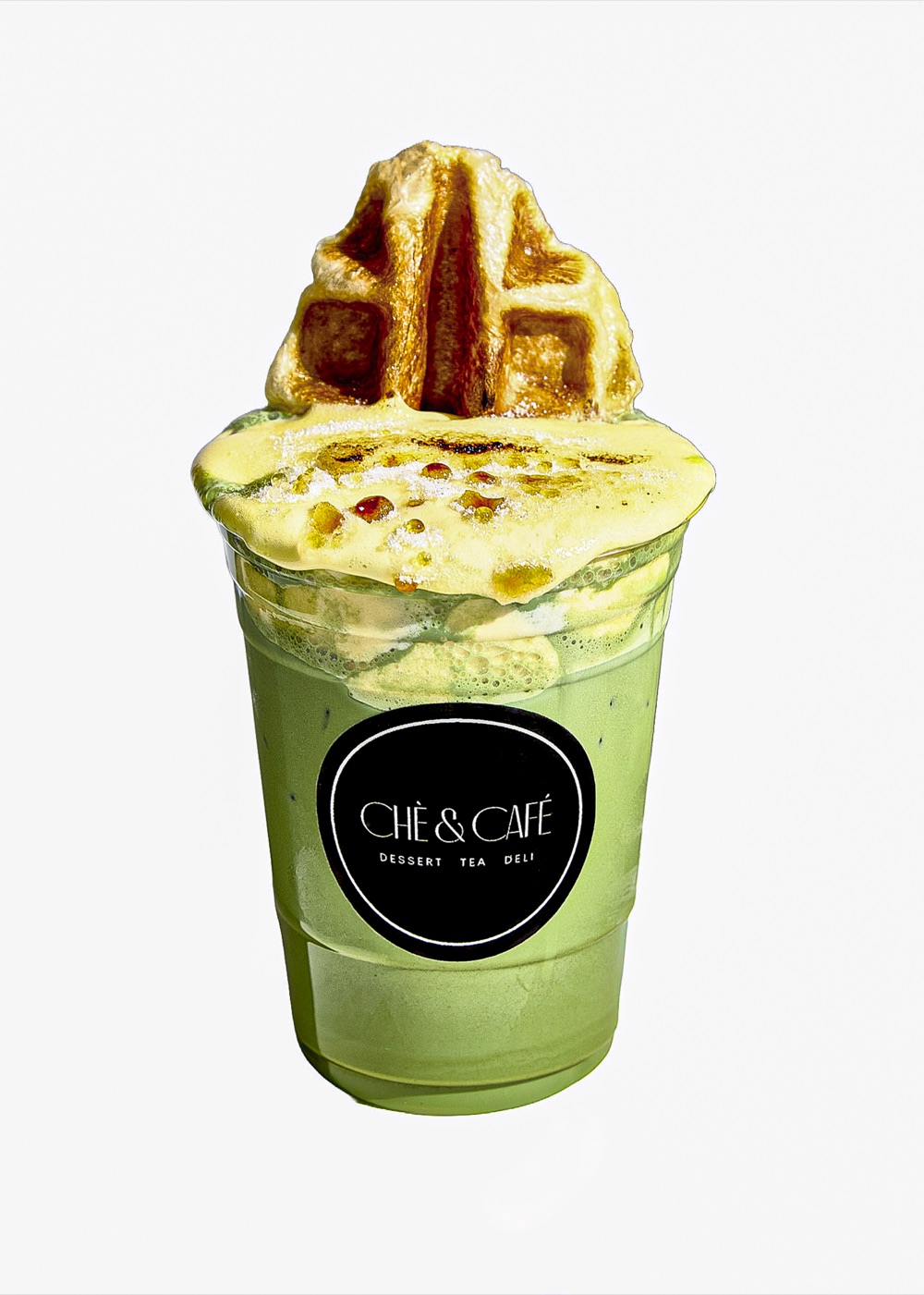 Matcha Crème Brûlée — matcha with torched sugar cream