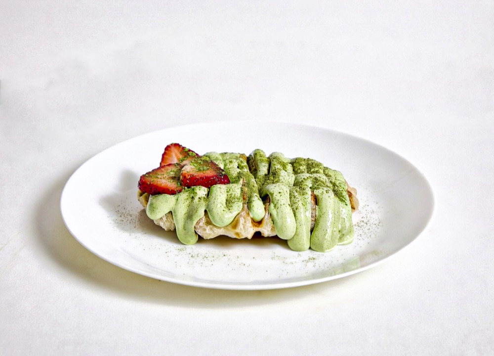 Matcha Croffle, waffles & croffles