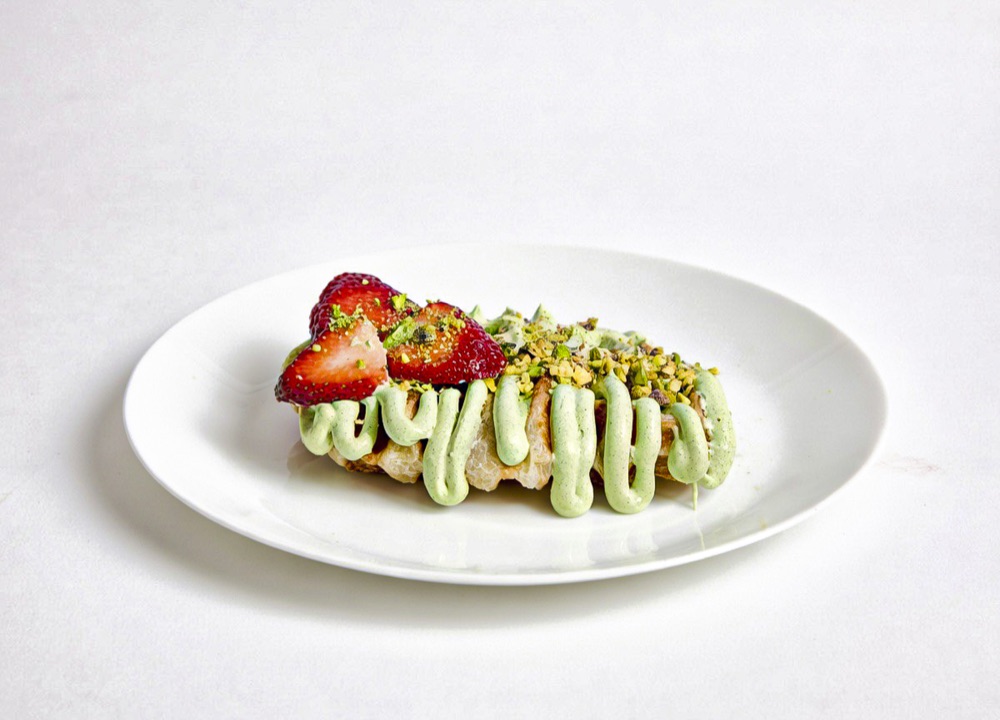 Pistachio Croffle, waffles & croffles