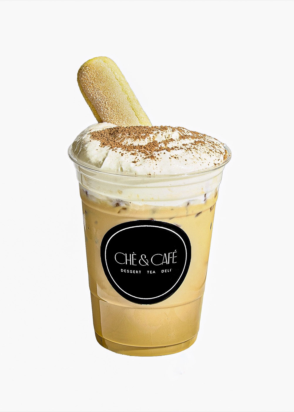 Tiramisu Cream Coffee — phin drip with tiramisu mascarpone cream